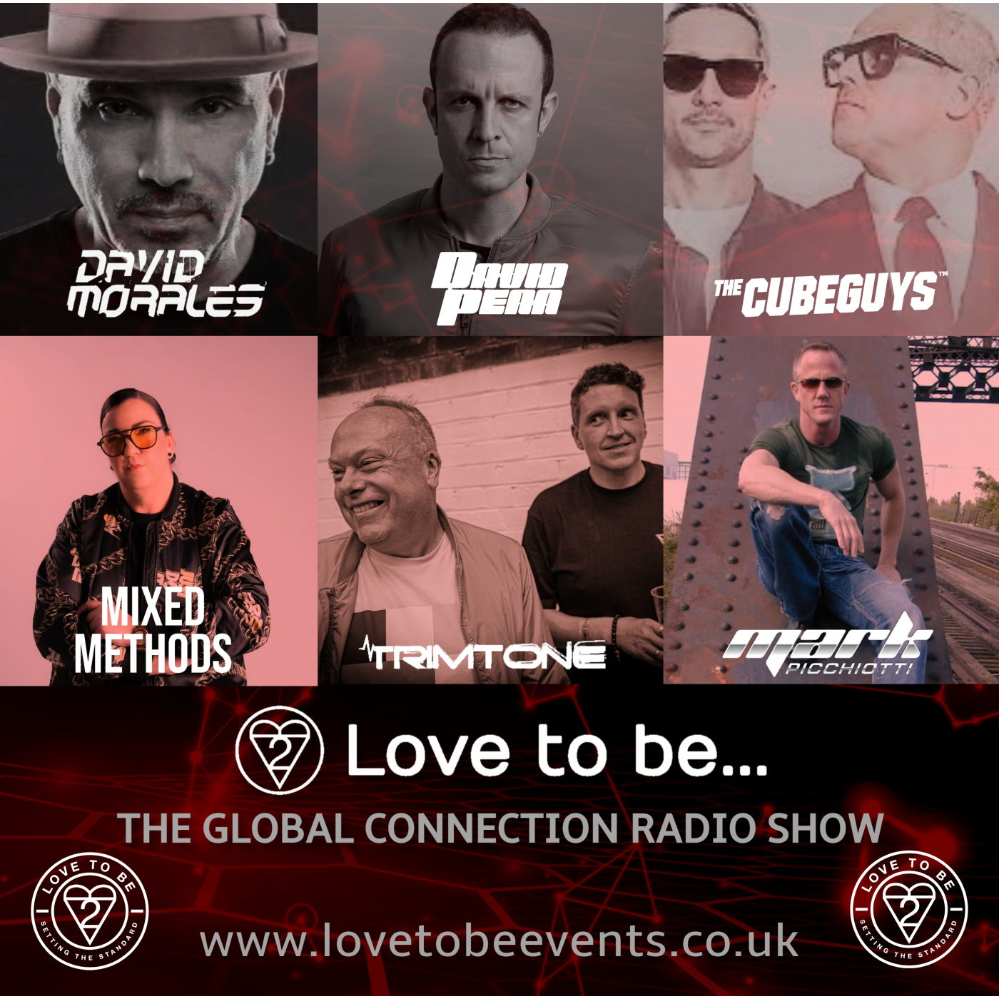 Love to be... Radio 145 | David Morales, The Cube Guys, Trimtone episode artwork