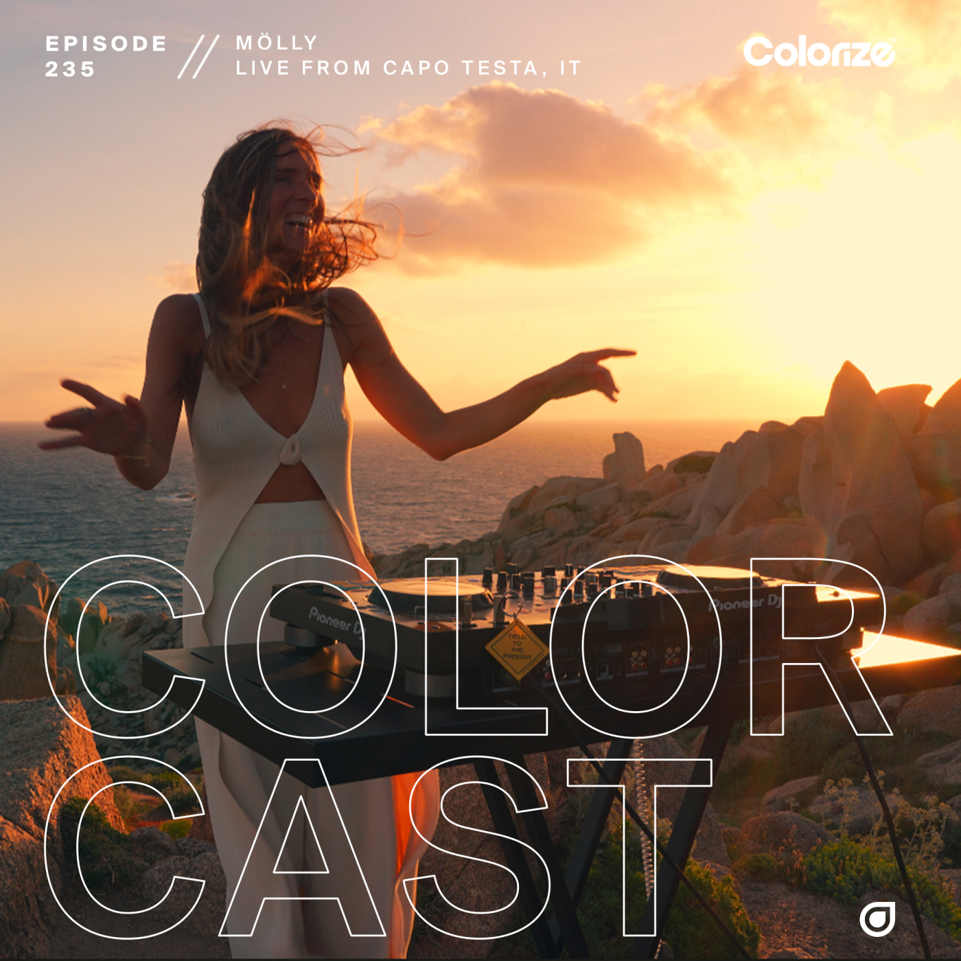 Colorcast Radio 235 with mölly [Live from Capo Testa, Italy]