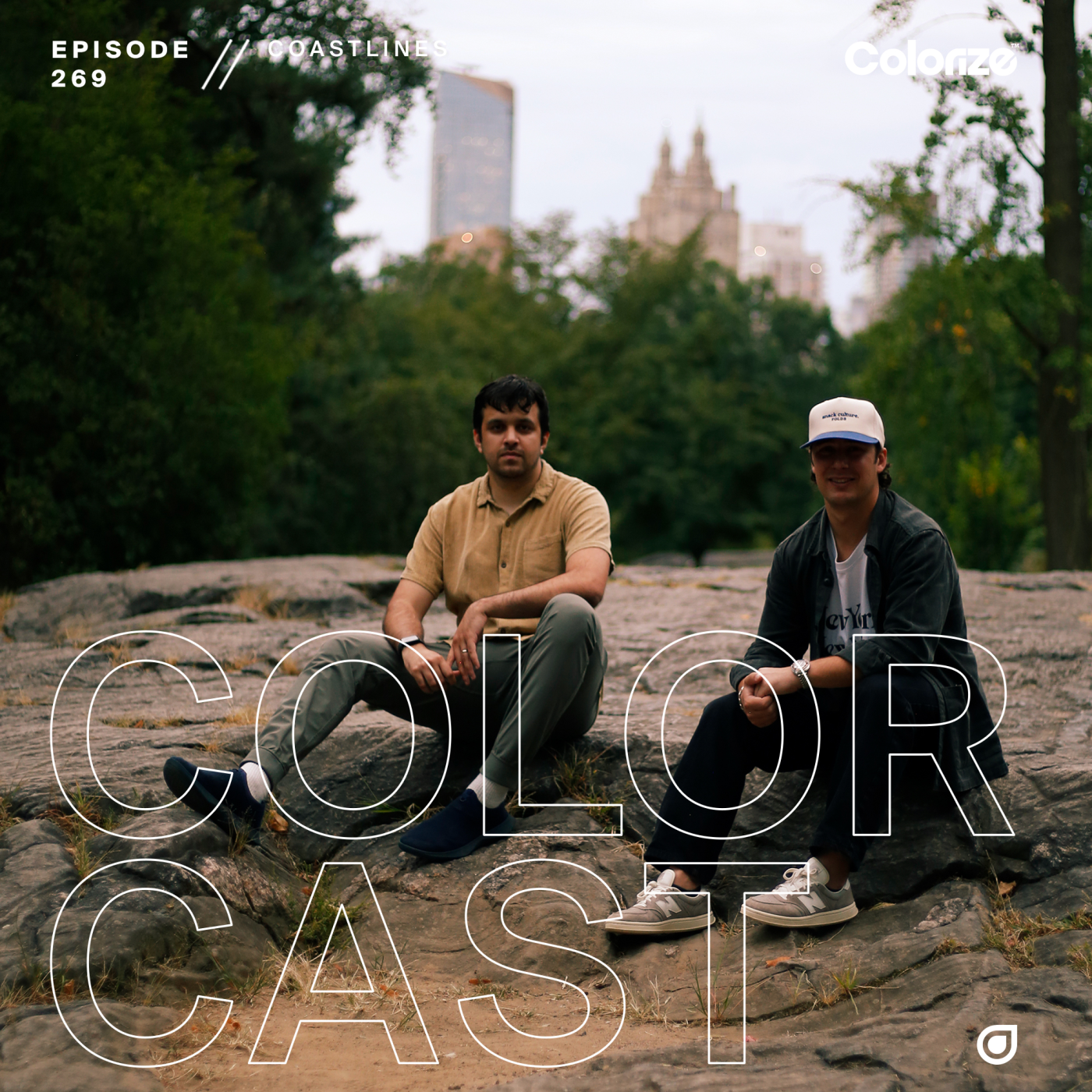 Colorcast Radio 269 with Coastlines
