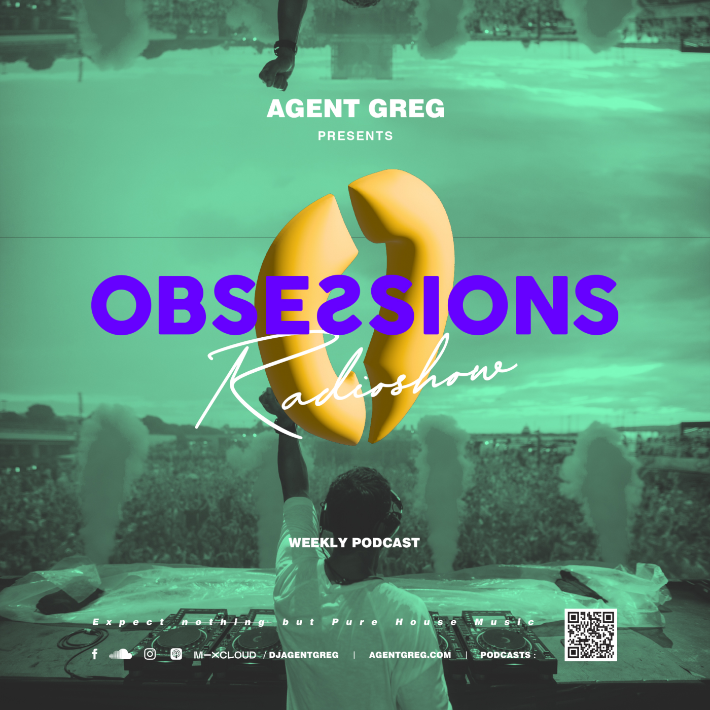 Obsessions radioshow #298 - Live @ Garage (Chania) | Agent Greg episode artwork