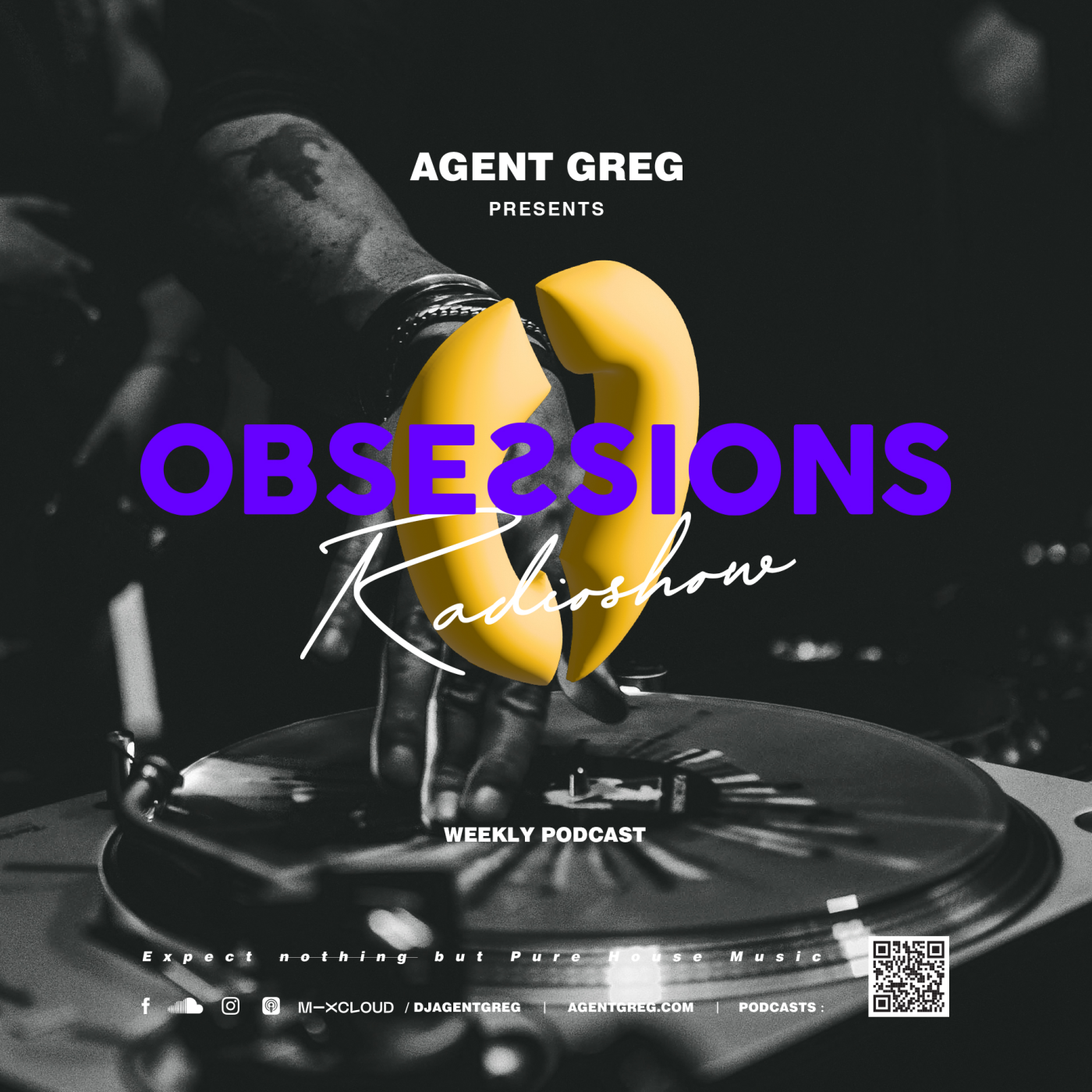 Obsessions radioshow #323 | Agent Greg Live at Cavo Paradiso(Mykonos) episode artwork