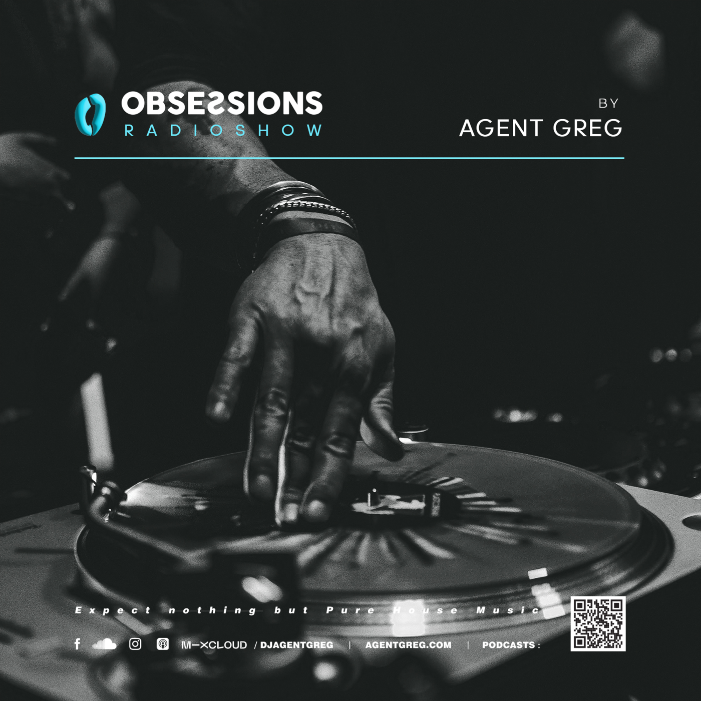 Obsessions radioshow #345 | Agent Greg Live at Kalavryta Ski Center episode artwork