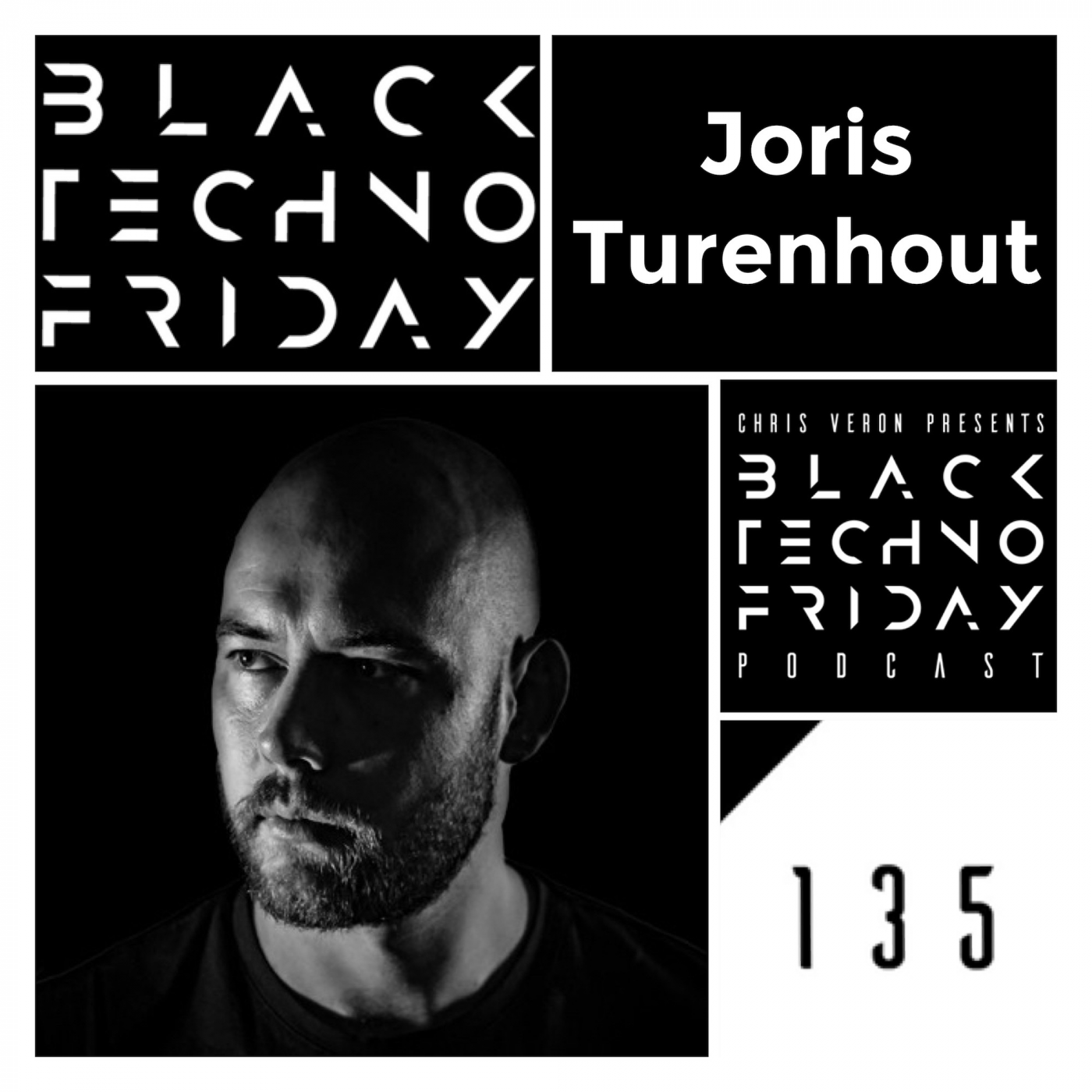 Black TECHNO Friday Podcast #135 by Joris Turenhout (Subvision/Orange/Oscuro)